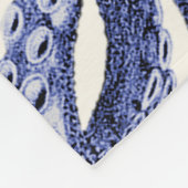 Octopus met Nautisch Pet Fleece Deken (Hoek)