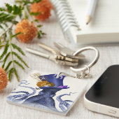 Octopus met Nautisch Pet Sleutelhanger (Voorkant Rechts)