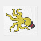 Octopus met Pet Fleece Deken (Voorkant (Horizontaal))