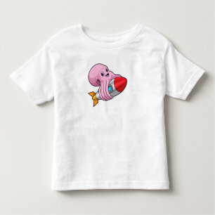 Octopus met Rocket Kinder Shirts