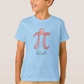 Octopus mignon Math Pi Day T-Shirt garçon (Devant)