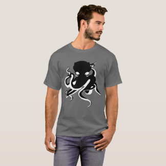 Octopus minimalistisch Nautical T-Shirt