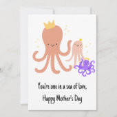 Octopus moederdag bedankkaart (Voorkant)