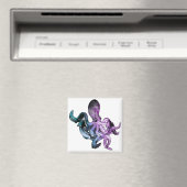 Octopus neon magneet (Insitu (Vaatwasser))