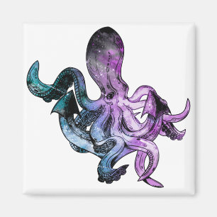 Octopus neon magneet
