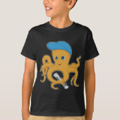 Octopus Newspaper T-shirt (Voorkant)