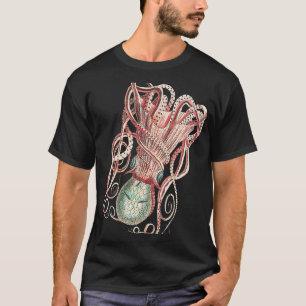 Octopus Ocean Squid Women Mannen Youth Underwater T-shirt