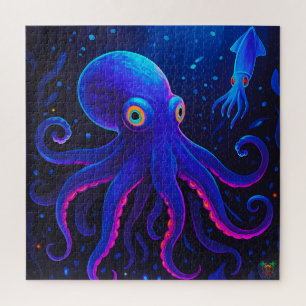 🐙 Octopus Odyssey: Duik in de diepte 🌊 Legpuzzel