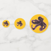 Octopus on balloon confetti (Voorkanten)