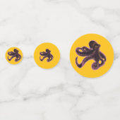 Octopus on balloon confetti (Achterkanten)