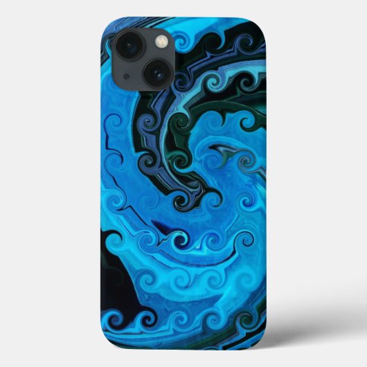 Octopus onder de Zee Abstracte iPad-draagtas Case-Mate iPhone Case (Achterkant)