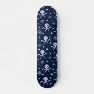 Octopus onder de zee kinderpatroon skateboard