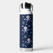 Octopus onder het zee kinder patroon waterfles (Voorkant)