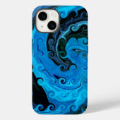 Octopus onder Zee Abstract Case-Mate iPhone Case (Achterkant)