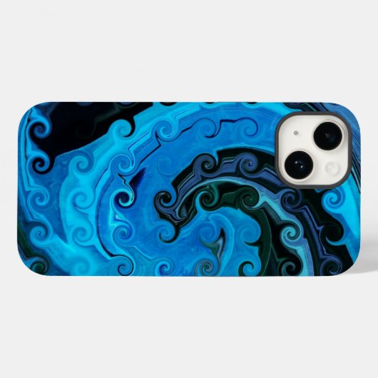Octopus onder Zee Abstract Case-Mate iPhone Case (Achterkant (horizontaal))