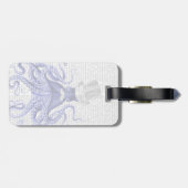 Octopus Over Town Bagagelabel (Achterkant horizontaal)