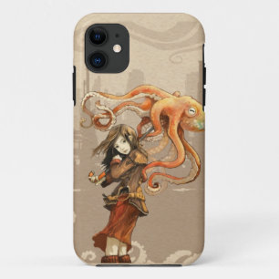 Octopus Parasol iPhone 5 hoesje