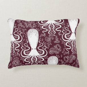 Octopus patroon. Accent Kussen