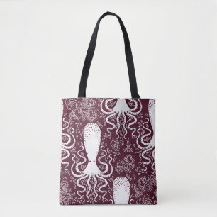 Octopus patroon. Draagtas