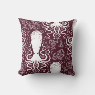  Octopus patroon. Kussen