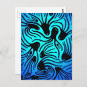 Octopus Patroonontwerp Briefkaart (Voorkant / Achterkant)