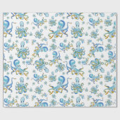 Octopus Pattern Cadeaupapier (Vlak)