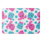 Octopus Pattern, Cute Octopus, Zee Animals Badmat (Voorkant)