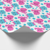 Octopus Pattern, Cute Octopus, Zee Animals Cadeaupapier (Hoek)