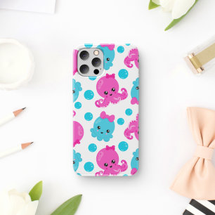 Octopus Pattern, Cute Octopus, Zee Animals iPhone 11 Hoesje