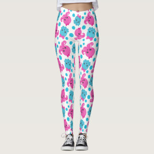 Octopus Pattern, Cute Octopus, Zee Animals Leggings