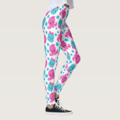 Octopus Pattern, Cute Octopus, Zee Animals Leggings (Rechts)