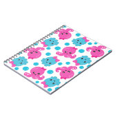 Octopus Pattern, Cute Octopus, Zee Animals Notitieboek (Linkerzijde)