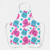 Octopus Pattern, Cute Octopus, Zee Animals Schort (Voorkant)