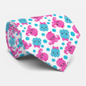 Octopus Pattern, Cute Octopus, Zee Animals Stropdas (Opgerold)