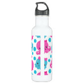 Octopus Pattern, Cute Octopus, Zee Animals Waterfles (Achterkant)