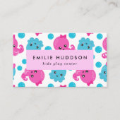 Octopus Pattern, Kinder Play Center, Activity Cent Visitekaartje (Voorkant)