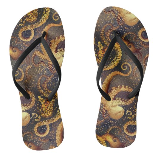 Octopus Pattern Teenslippers (Voetbed)