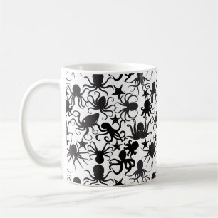 Octopus Pattern.w Geen BG Koffiemok