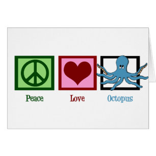 Octopus Peace Love