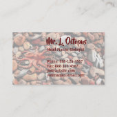 Octopus Pebbles Visitekaartje (Achterkant)