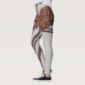 OCTOPUS POLYNESISCHE STAM HAWAII EILANDEN LEGGINGS (Links)