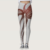 OCTOPUS POLYNESISCHE STAM HAWAII EILANDEN LEGGINGS (Voorkant)