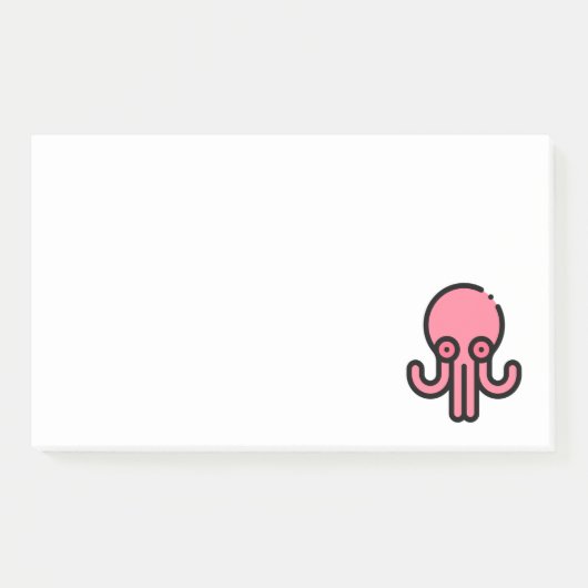 Octopus Post-it® Notes (Voorkant)