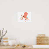 Octopus Poster (Keuken)