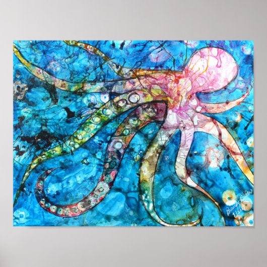 Octopus Poster (Voorkant)