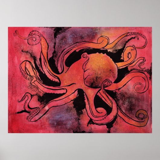 Octopus Poster (Voorkant)