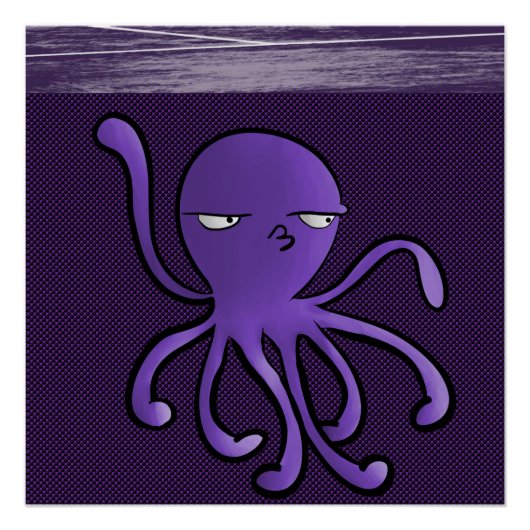 Octopus Poster Perfect Poster (Voorkant)