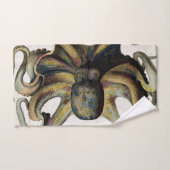  Octopus Print Bathroom Towel Set Bad Handdoek (Handdoek)