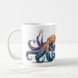 Octopus Print Koffie Mok