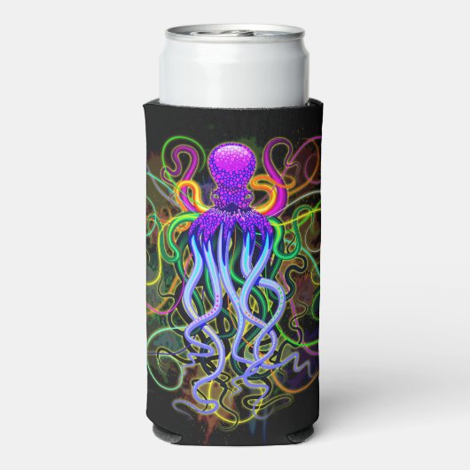 Octopus Psychedelic Luminescence (Seltzer Achterkant)